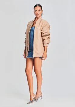 Halle Leather Jacket -Retrofete Clothing Shop Ecommerce Crop 230815 SET2 HALLEJACKET ANDYDRESS 0769 ECOMM