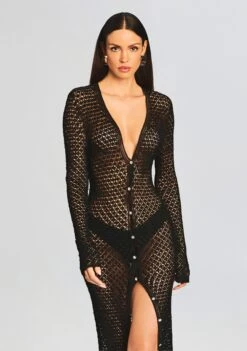 Allison Crochet Cardigan -Retrofete Clothing Shop Ecommerce Crop 231128 ALLISONCARDIGAN 2167 ECOMM