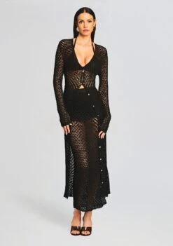 Nola Crochet Bra -Retrofete Clothing Shop Ecommerce Crop 231128 NOLACROCHETBRA SANDYSKIRT ALLISONCARDIGAN 1796 ECOMM