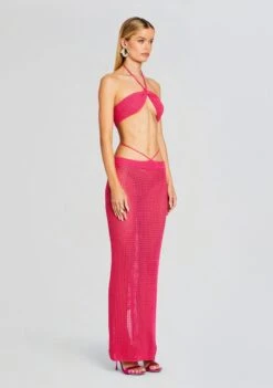 Aria Knitted Skirt -Retrofete Clothing Shop Ecommerce Crop 24 01 10 ARIATO0P ARIASKIRT HOTPINK 1081 ECOMM fc134a33 4853 4472 bbe2 5fba13dd73e5