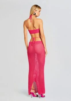 Aria Knitted Skirt -Retrofete Clothing Shop Ecommerce Crop 24 01 10 ARIATO0P ARIASKIRT HOTPINK 1083 ECOMM db242f35 c90e 45a3 aa71 a4ede36837d9
