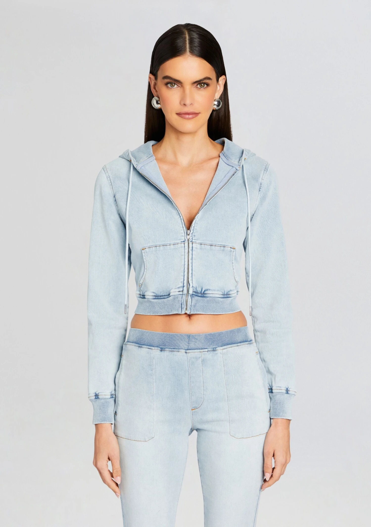 Edith Terry Cropped Hoodie 1 Edith Terry Cropped Hoodie