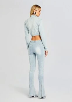 Chrissy Denim Jacket -Retrofete Clothing Shop Ecommerce Crop 24 01 10 FERRISJEAN SKYLIGHT 0714 ECOMM