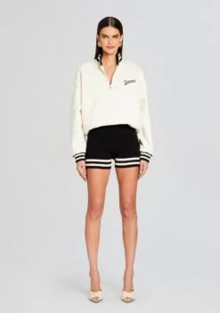 Retrofete Clothing Shop -Retrofete Clothing Shop Ecommerce Crop 24 01 11 ASBURYSWEATSHIRT BAYSHORT BLACKCREAM 1318 ECOMM b7552bb3 0dc7 44cd 8038 5c7cf5ac9466