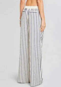 Dixon Pant 8 Dixon Pant -Retrofete Clothing Shop Ecommerce Crop 24 01 11 DAVEYBLOUSE DIXONPANT NAVYIVORYSTRIPE 0492 ECOMM