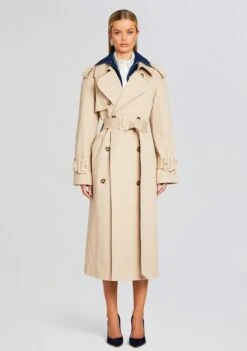 York Convertible Trench Coat -Retrofete Clothing Shop Ecommerce Crop 24 01 11 YORKTRENCHCOAT OXFORD 1111 ECOMM