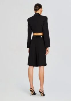 Edna Blazer -Retrofete Clothing Shop Ecommerce Crop 24 02 15 EDNABLAZER ALYSONSHORT BLACK 2251 ECOMM