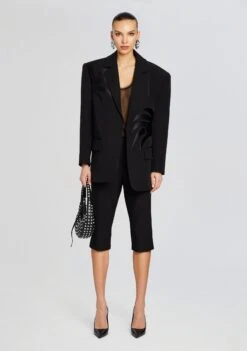 Rumer Blazer -Retrofete Clothing Shop Ecommerce Crop 24 02 15 RUMERBLAZER KIERAPANT BLACK 141 ECOMM