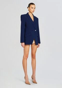 Cosmo Blazer -Retrofete Clothing Shop Ecommerce Crop 24 02 15 SHYETOP NUDE AVENSHORT SAND COSMOBLAZER NAVY 891 ECOMM