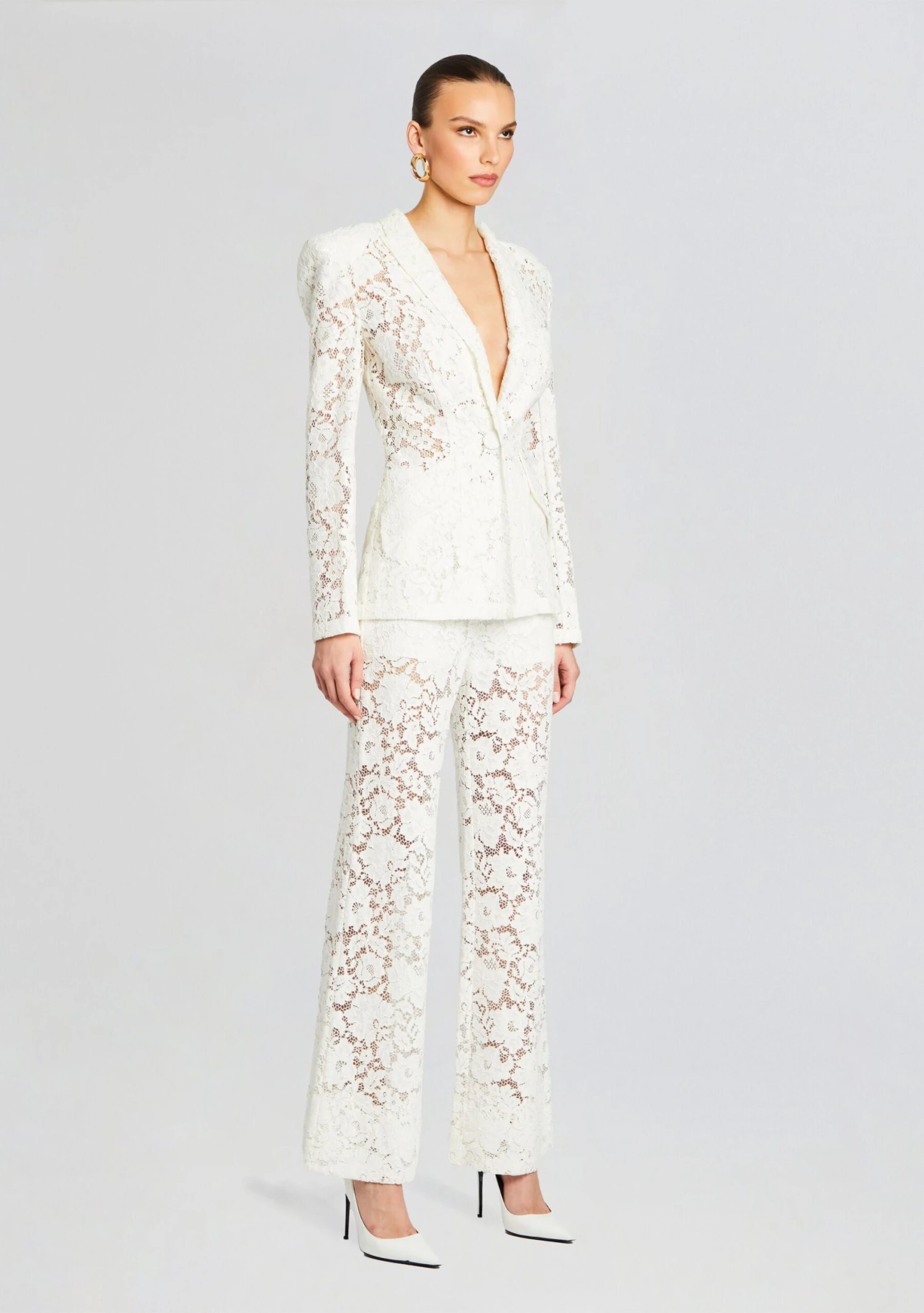 London Lace Flared Pants 3 London Lace Flared Pants - Image 3