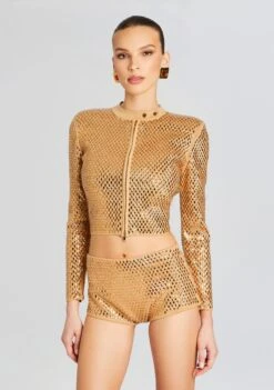 Mali Embelllished Knit Jacket