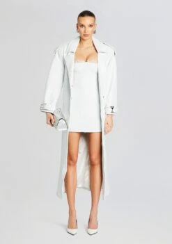 Noya Leather Jacket 9 Noya Leather Jacket -Retrofete Clothing Shop Ecommerce Crop 24 02 29 NOYAJACKET AMBERLYDRESS OPTICWHITE 1680 ECOMM