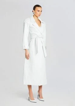 Noya Leather Jacket 7 Noya Leather Jacket -Retrofete Clothing Shop Ecommerce Crop 24 02 29 NOYAJACKET AMBERLYDRESS OPTICWHITE 1720 ECOMM