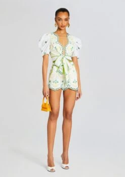 Motta Top -Retrofete Clothing Shop Ecommerce Crop 24 02 29 TOP MOTTA SHORT MASON YELLOWLOLITA 1121 ECOMM