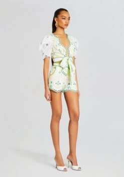 Motta Top -Retrofete Clothing Shop Ecommerce Crop 24 02 29 TOP MOTTA SHORT MASON YELLOWLOLITA 1146 ECOMM