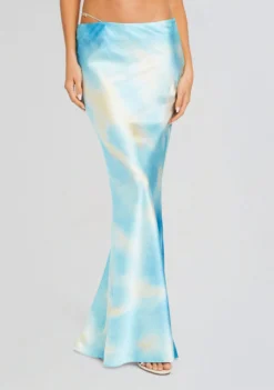 Silvana Silk Maxi Skirt