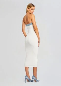 Blanche Knit Denim Dress 8 Blanche Knit Denim Dress -Retrofete Clothing Shop Ecommerce Crop 24 03 13 BLANCHEDRESS WHITECOASTLINE 0490 ECOMM