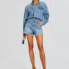 Annie Denim Romper