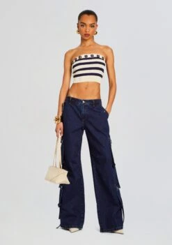 Joss Cargo Jean -Retrofete Clothing Shop Ecommerce Crop 24 03 27 JOSSCARGO DEEPSEA 2818 ECOMM