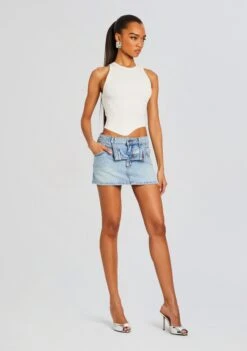Kat Denim Skirt -Retrofete Clothing Shop Ecommerce Crop 24 03 27 KATSKIRT COASTLINE 1500 ECOMM