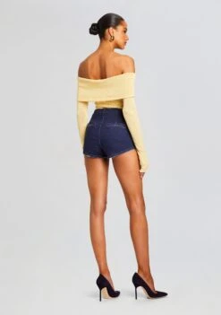 Kinsley Hot Short -Retrofete Clothing Shop Ecommerce Crop 24 03 27 KINSLEYHOTPANT DEEPSEA 2223 ECOMM