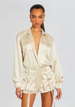 Rosanna Romper 9 Rosanna Romper -Retrofete Clothing Shop Ecommerce Crop 24 03 27 ROSANNAROMPER CHAMPAGNE 1254 ECOMM