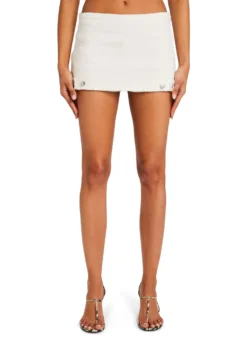 Alix Stretch Denim Skort