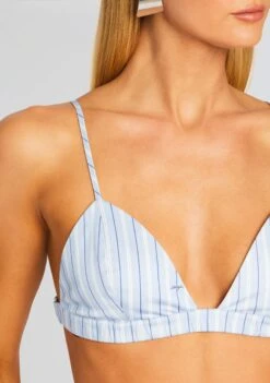 Lacey Bralette 9 Lacey Bralette -Retrofete Clothing Shop Ecommerce Crop 24 04 16 LACEYBRALETTE LOUISESHIRT LILLIANSHORT POWDERBLUESTRIPE 2168 ECOMM