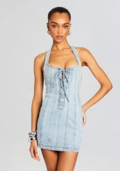 Joan Denim Dress -Retrofete Clothing Shop Ecommerce Crop 24 04 17 JOANDRESS TELAVIVSAND 0378 ECOMM
