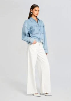 Fiona Low Rise Jean -Retrofete Clothing Shop Ecommerce Crop 24 04 17 NICOLLEJACKET COASTLINE SAMANTHATUBETOP FIONALOWRISEJEAN WHITE 1424 ECOMM 91aa9847 5c48 45ce 8781 e495aa7e1460