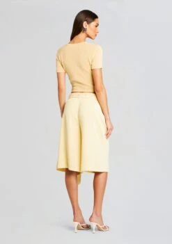 Philomena Short -Retrofete Clothing Shop Ecommerce Crop 24 04 17 PHILOMENASHORT BUTTER 0161 ECOMM