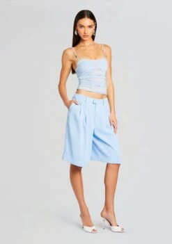 Reyes Top -Retrofete Clothing Shop Ecommerce Crop 24 04 17 PRUDENCEBLAZER REYESTOP PAISLEYCAPRISHORT POWDERBLUE 0331 ECOMM 21aa7d22 c7aa 4528 94d7 ef5620b936ba