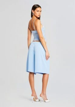 Reyes Top -Retrofete Clothing Shop Ecommerce Crop 24 04 17 PRUDENCEBLAZER REYESTOP PAISLEYCAPRISHORT POWDERBLUE 0337 ECOMM f5dc7581 231d 4704 ae64 4e8f5a28acab