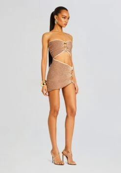 Hydra Knit Skirt -Retrofete Clothing Shop Ecommerce Crop 24 05 14 ADELIEKNITTOP HYDRAKNITSKIRT METALLICCARAMEL 1181 ECOMM 04b9354c 3c3b 46b7 b920 c364cff923b0