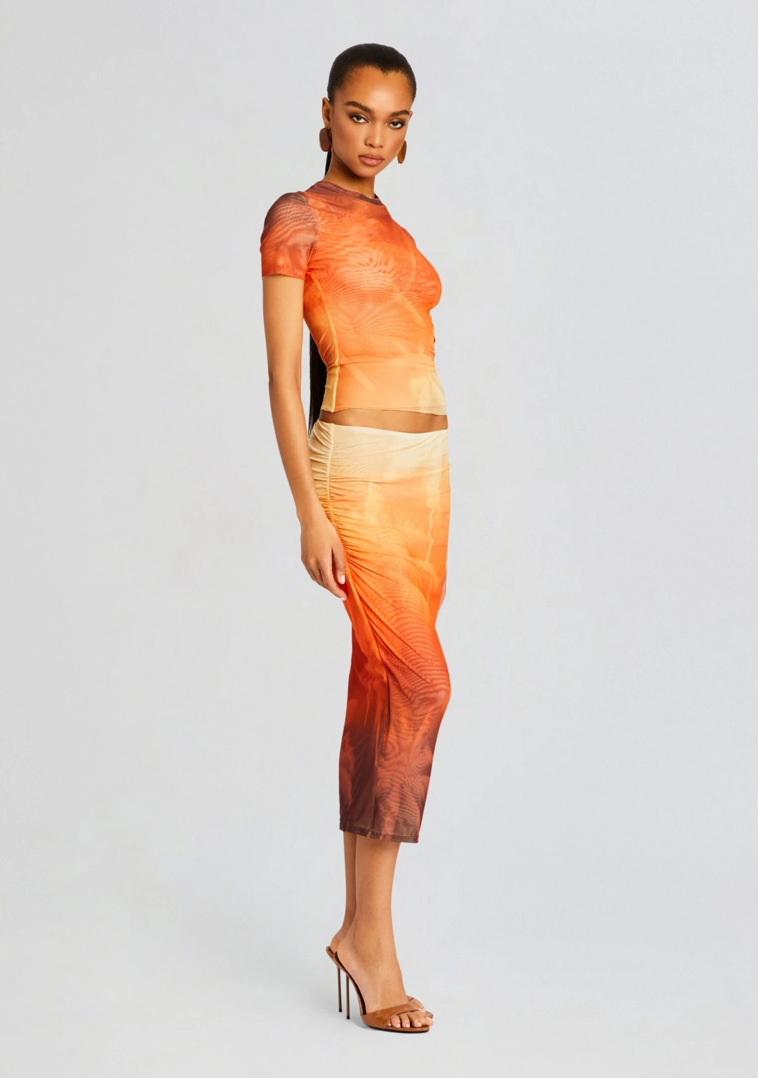 Nia Mesh Midi Skirt 3 Nia Mesh Midi Skirt - Image 3