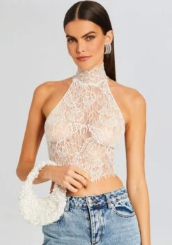 Lottie Pearl Bag -Retrofete Clothing Shop Ecommerce Crop 24 05 14 LOTTIEPEARLBAG WHITE 2463 ECOMM