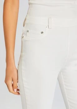 Jeanette Stretch Denim Jumpsuit -Retrofete Clothing Shop Ecommerce Crop 24 05 15 JEANETTESTRETCHDENIMJUMPSUIT WHITE 1017 ECOMM