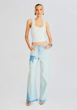 Caisyn Jean -Retrofete Clothing Shop Ecommerce Crop 24 06 03 CAISYN JEAN PALM SHADOW 015 ECOMM