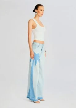 Caisyn Jean -Retrofete Clothing Shop Ecommerce Crop 24 06 03 CAISYN JEAN PALM SHADOW 040 ECOMM