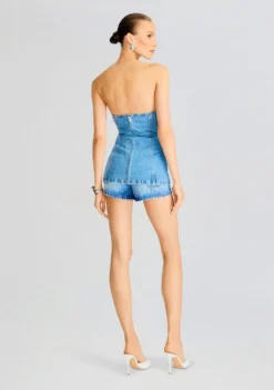 Sandra High Rise Short 8 Sandra High Rise Short -Retrofete Clothing Shop Ecommerce Crop 24 06 03 CHRISTYL BUSTIER TOP DRESS RIVER 078 ECOMM bcdb6ab6 530f 4cbf a73e dc3767d1bf6b scaled