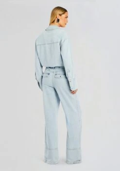 Russo Denim Jumpsuit -Retrofete Clothing Shop Ecommerce Crop 24 06 25 RUSSO JUMPSUIT SKYLIGHT 407 ECOMM