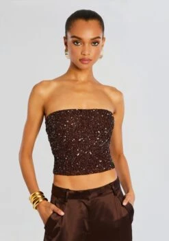 Kala Sequin Top
