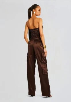 Kala Sequin Top -Retrofete Clothing Shop Ecommerce Crop 24 06 26 KALA TOP EARTH 2780 ECOMM