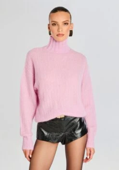 Zarita Sweater -Retrofete Clothing Shop Ecommerce Crop 24 07 09 ZARITA SWEATER LIGHT ROSE 1417 ECOMM