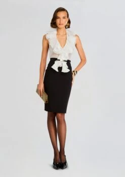 Emeline Top -Retrofete Clothing Shop Ecommerce Crop 24 08 06 EMELINE TOP WHITE 0823 ECOMM