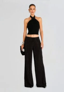 Hasna Hotfix Pant -Retrofete Clothing Shop Ecommerce Crop 24 08 06 LETTIE TOP BLACK HASNA HOTFIX PANT BLACK 1684 ECOMM 7b7996ce 25a3 4c90 b83f 81a4aa9520fd