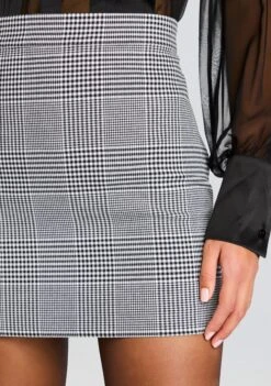 Francie Skirt -Retrofete Clothing Shop Ecommerce Crop 24 08 21 CHARLENE COAT BLACK WHITE FRANCIE SKIRT BLACK WHITE LUCINA BLAZER BLACK WHITE 1993 ECOMM