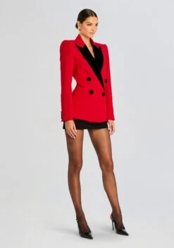 Angelica Blazer 9 Angelica Blazer -Retrofete Clothing Shop Ecommerce Crop 24 08 21 CONSTANCE COAT CARDINAL ANGELICA BLAZER CARDINAL 1625 ECOMM