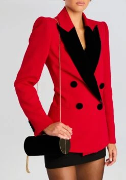 Gracelyn Clutch -Retrofete Clothing Shop Ecommerce Crop 24 08 21 GRACELYN CLUTCH BLACK VELVET 1634 ECOMM