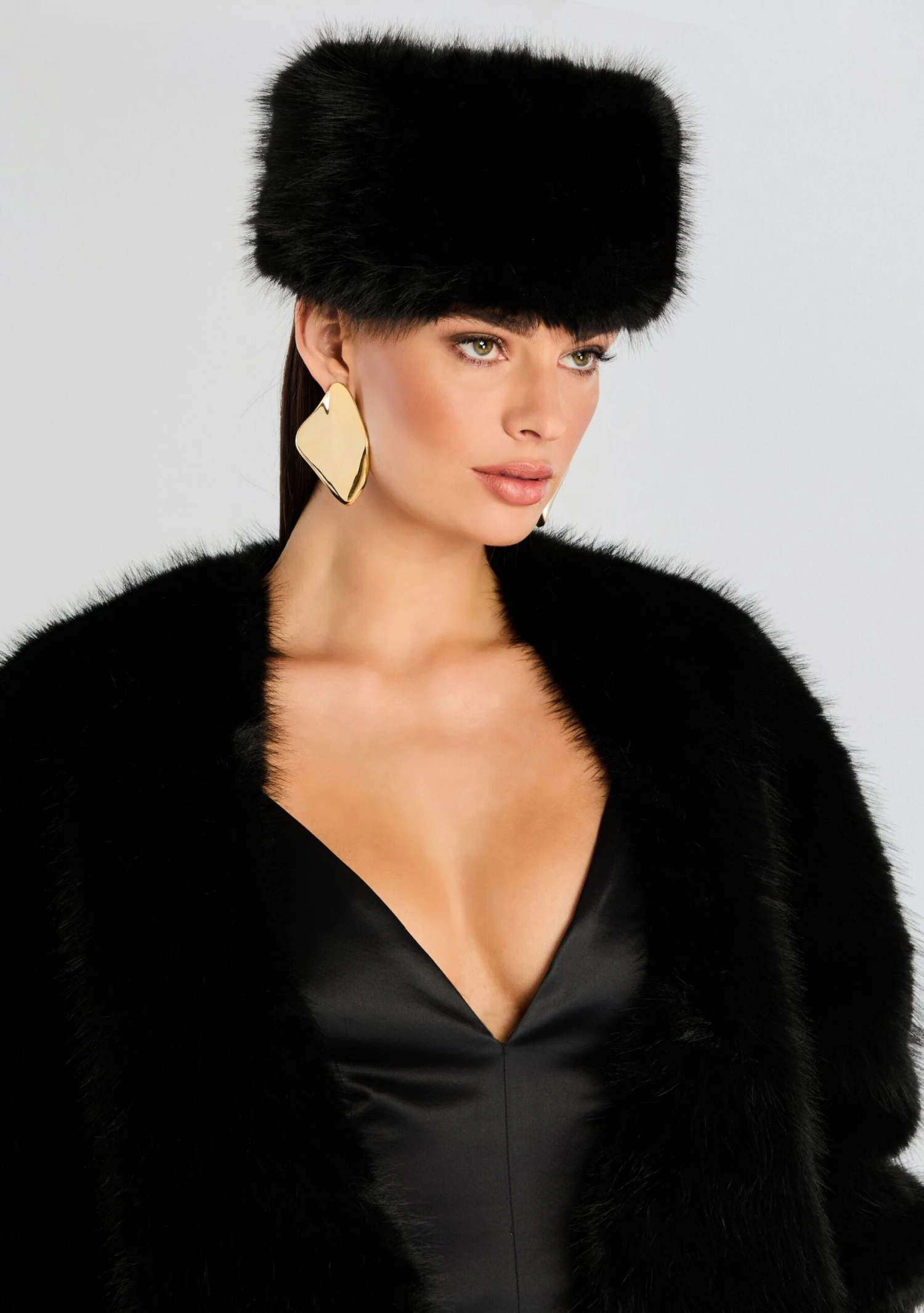 Contessa Faux Fur Hat 1 Contessa Faux Fur Hat